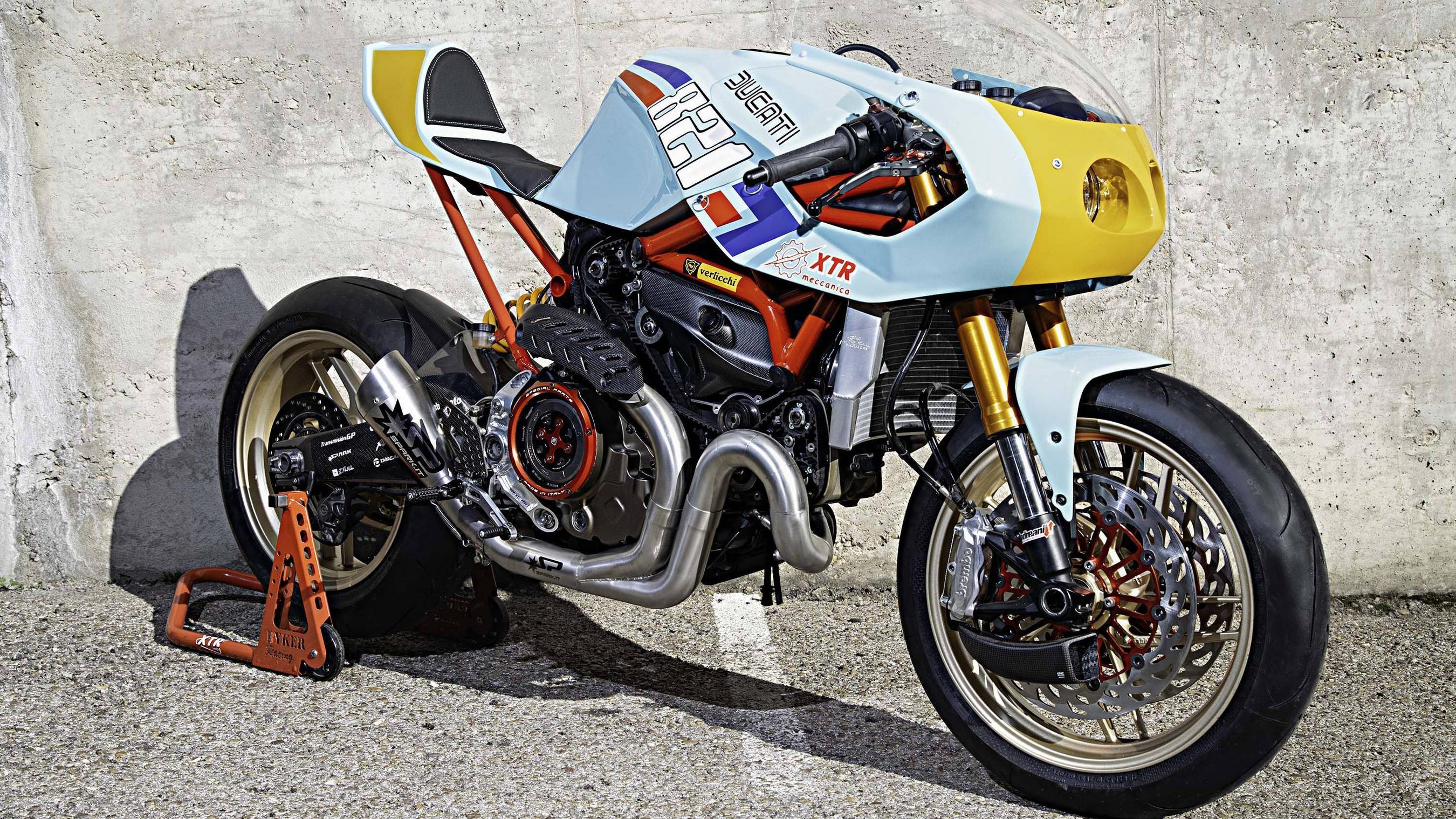 2700x1519 XTR Pepo Ducati Monster 821 Pantah Wallpaper