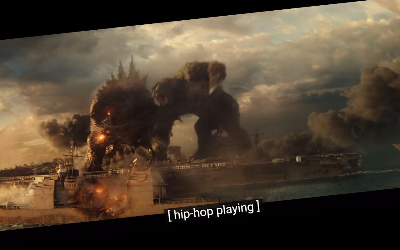 1280x800 Godzilla vs Kong trailer summons multiple monsters
