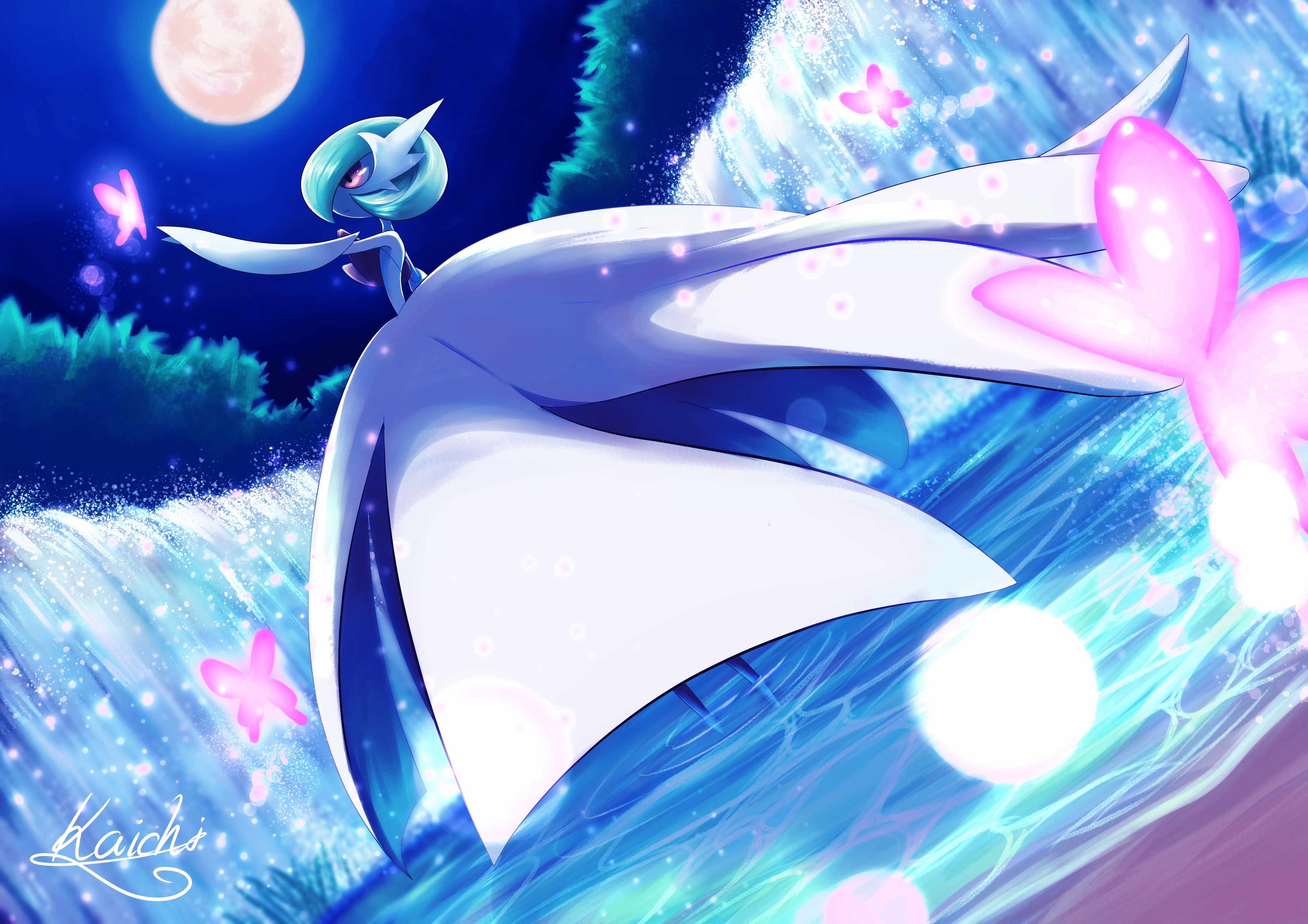 4092x2893 Gardevoir (Pokémon) 4k Ultra HD Wallpaper