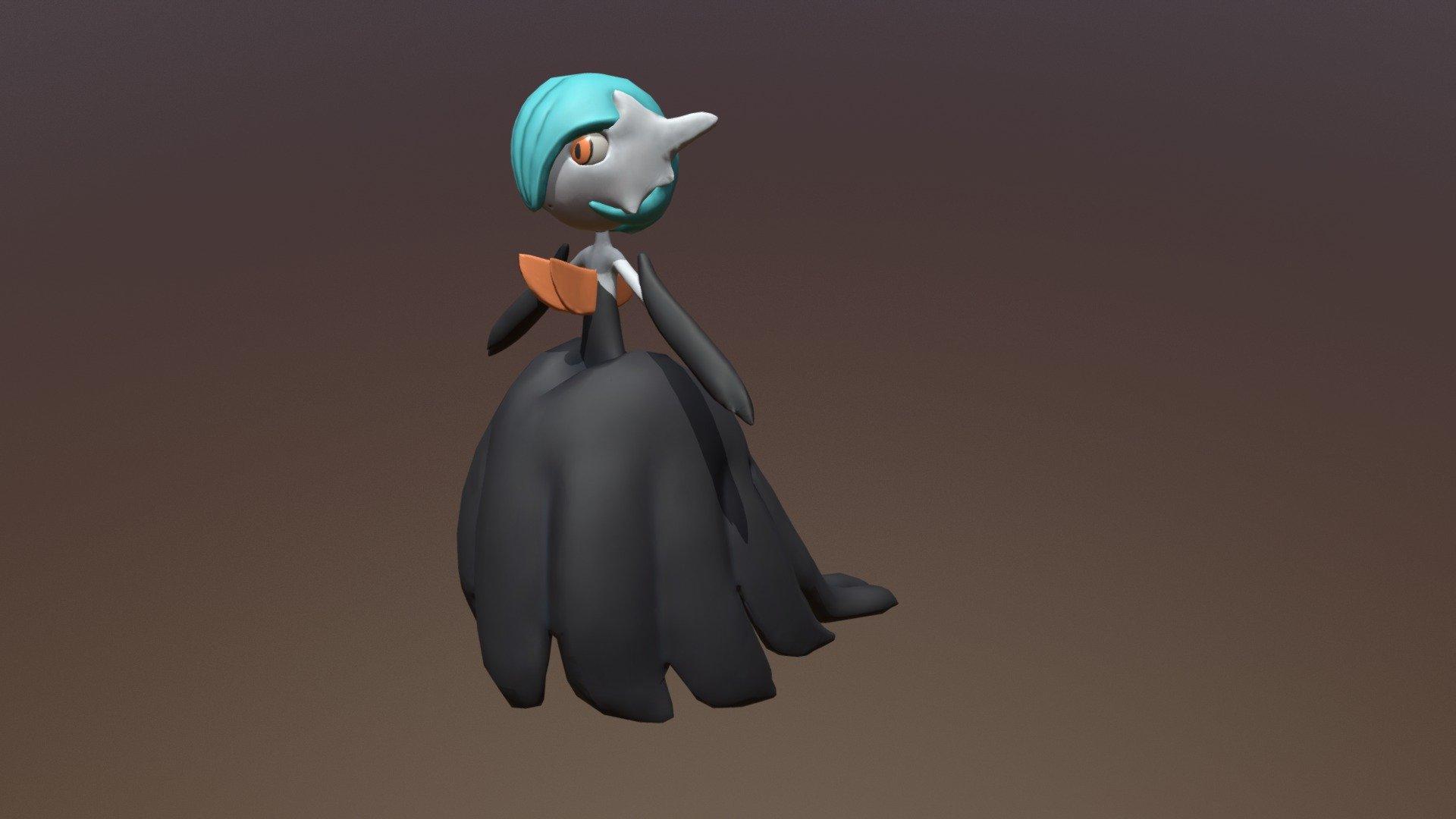 1920x1080 Shiny Mega Gardevoir model by xdcaiooo [091a7a2]