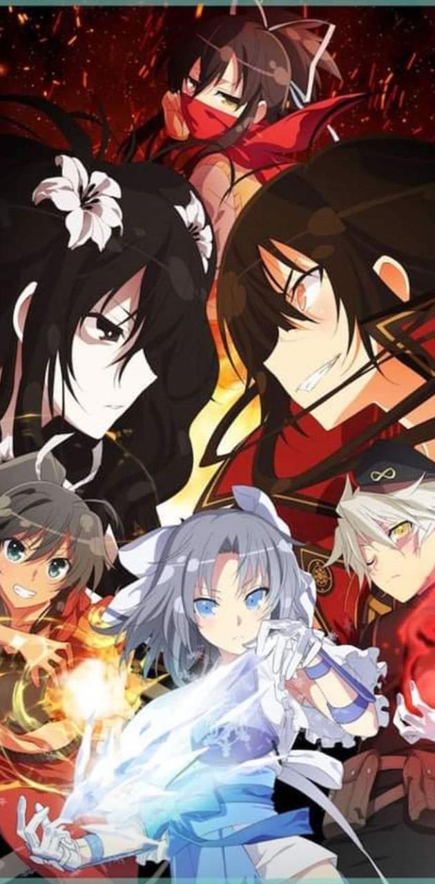 630x1280 Senran Kagura wallpaper