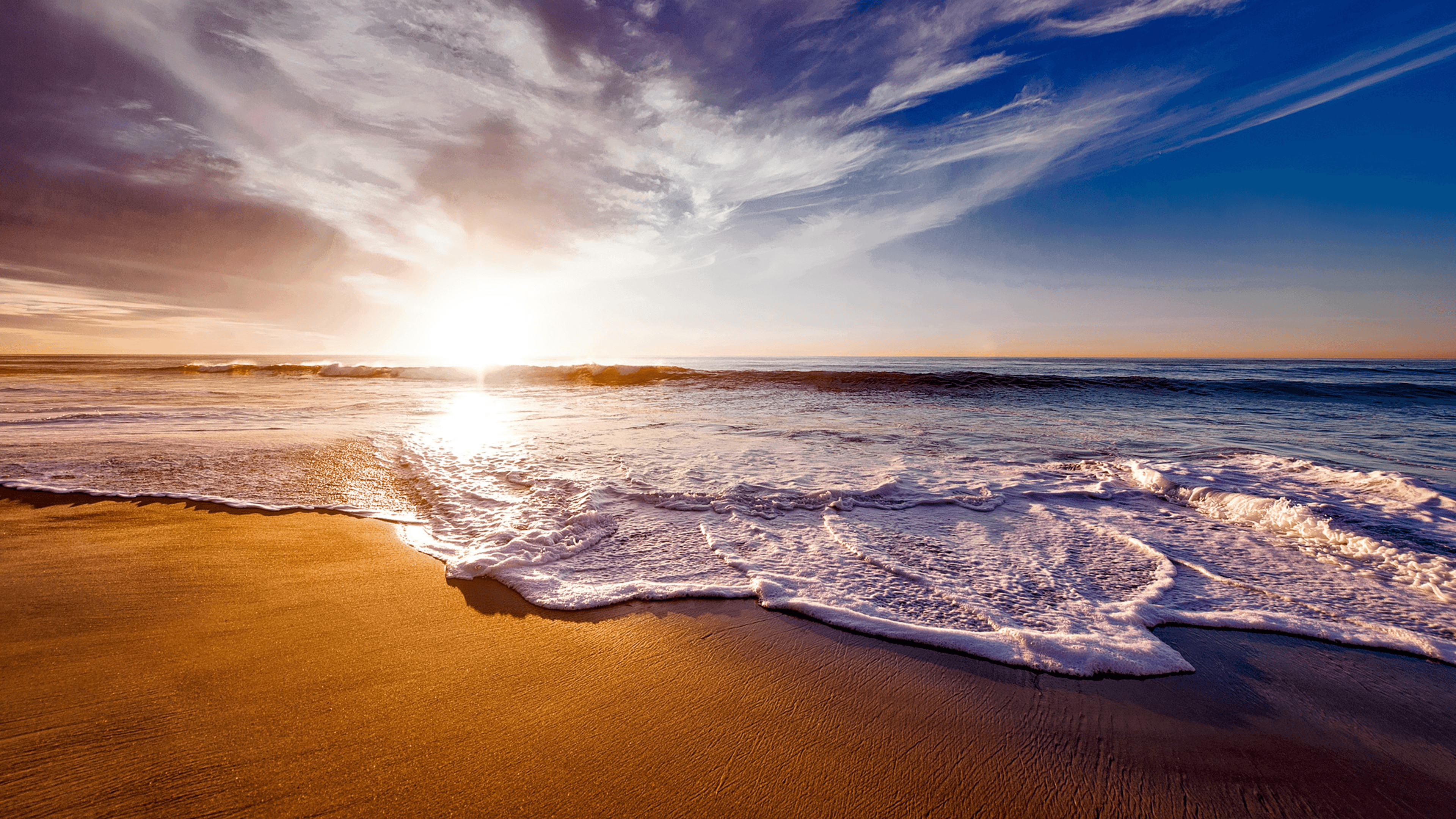 3840x2160 Wallpaper HD : 4k Desktop Wallpaper Beach