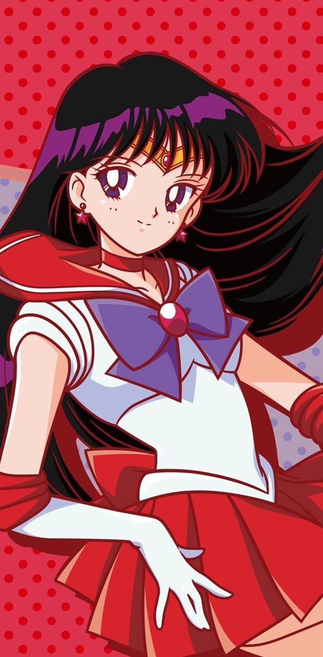 630x1280 Sailor Mars wallpaper