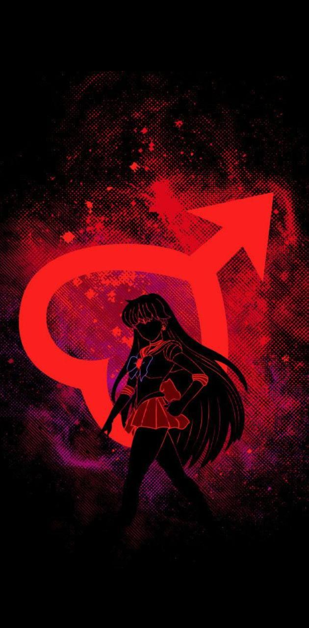 Sailor Mars iPhone Wallpapers - Top Free Sailor Mars iPhone Backgrounds ...