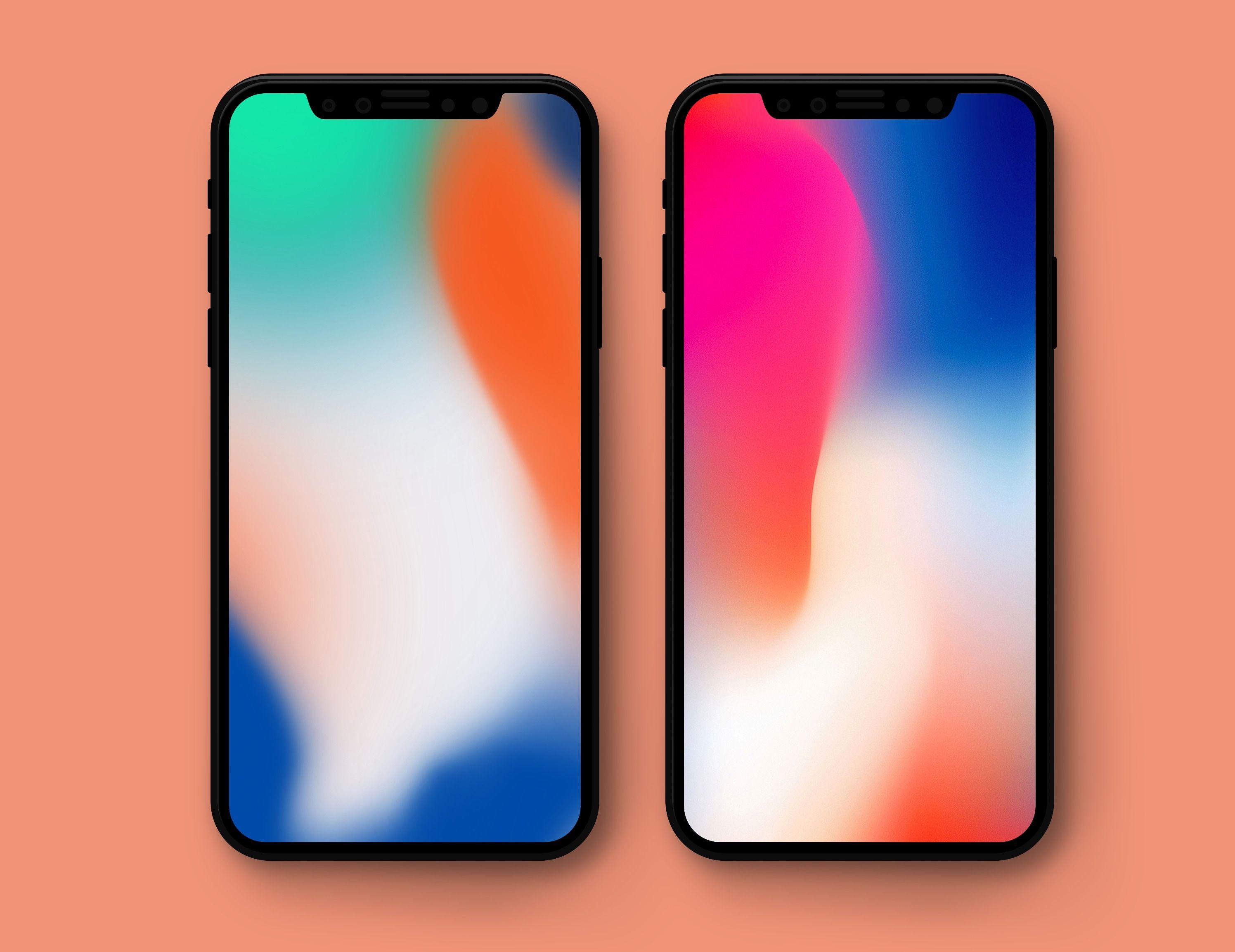 2992x2306 iPhone X flagship advertising wallpaper