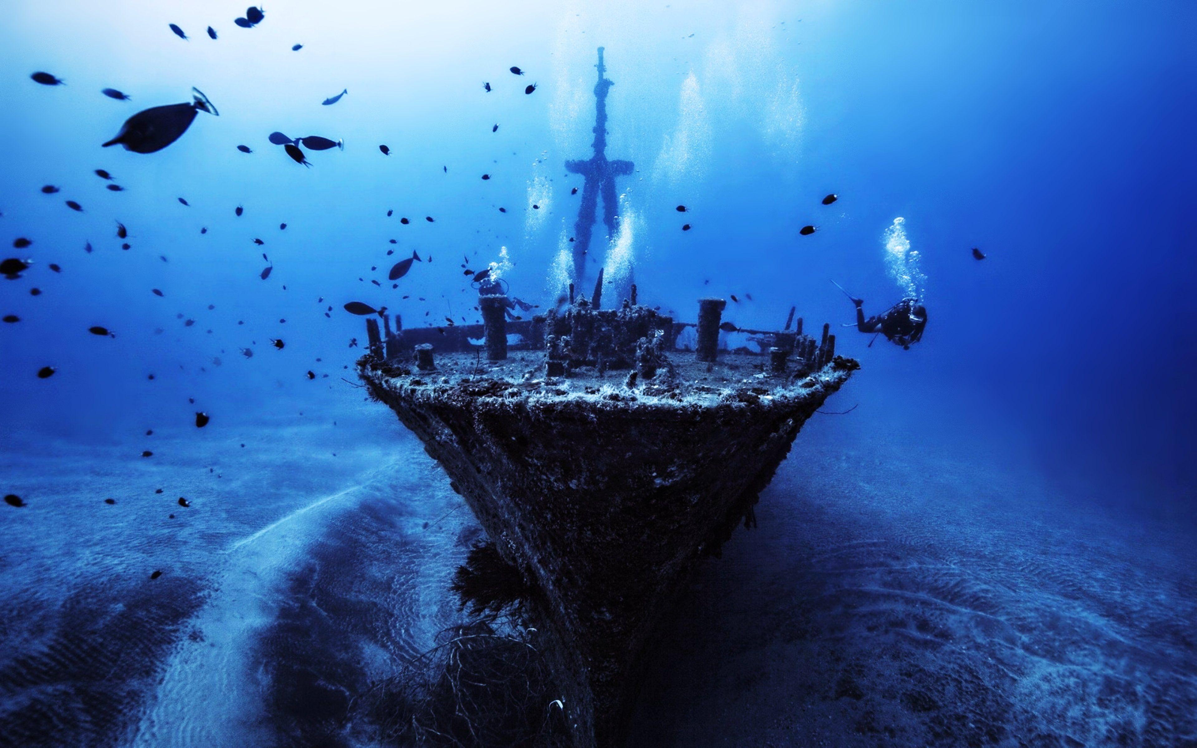 3840x2400 Deep Ocean Wallpaper
