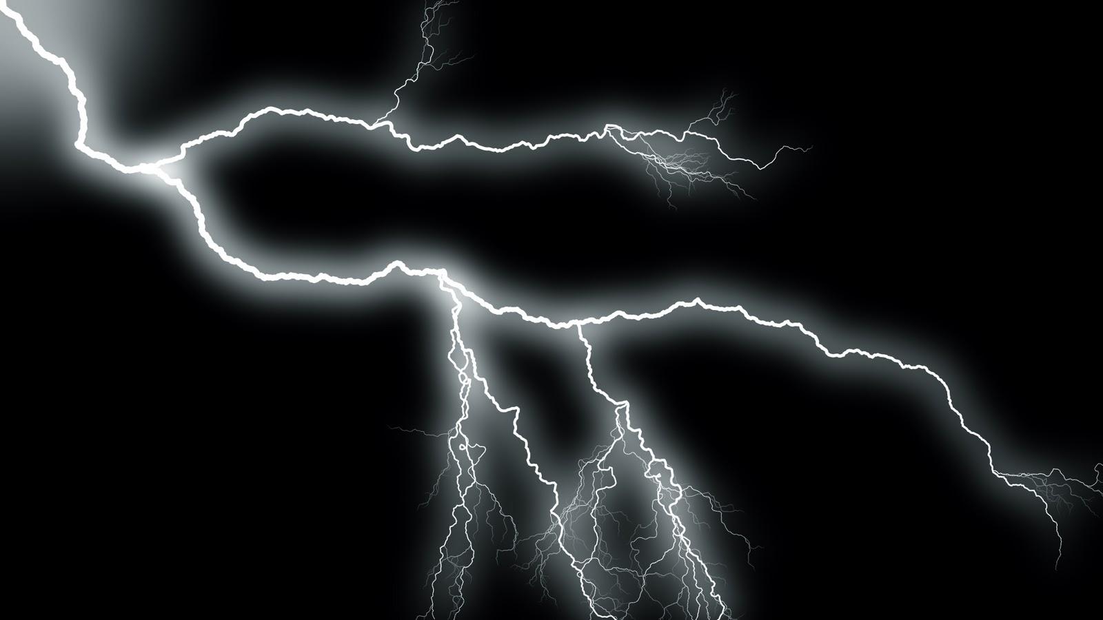 1600x900 Moving Lightning Wallpaper