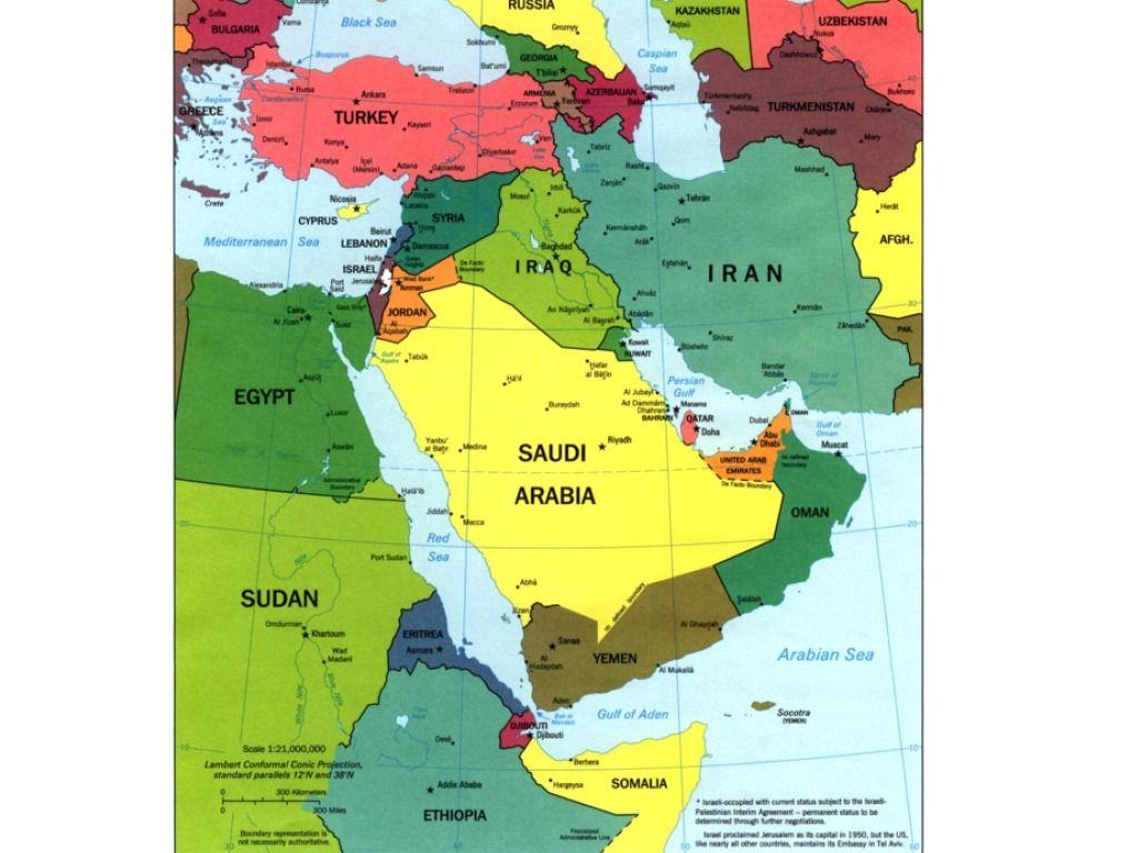 Middle East Map Wallpapers - Top Free Middle East Map Backgrounds ...