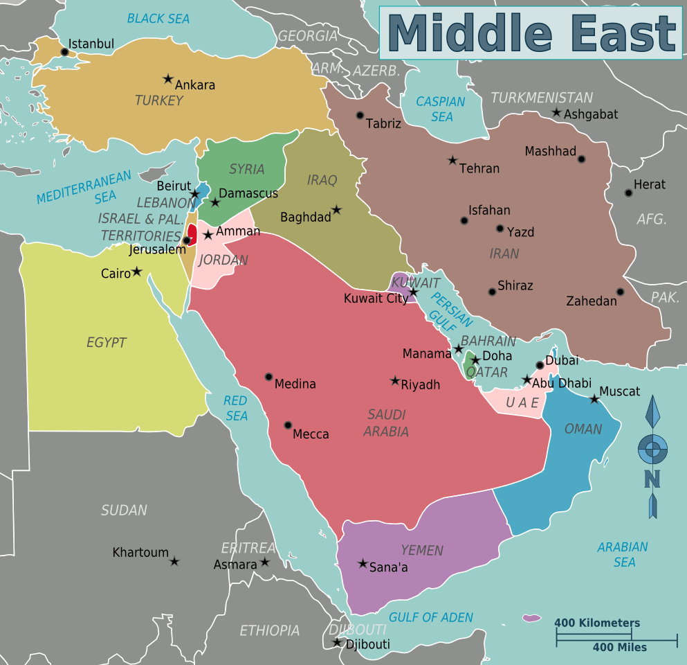 Middle East Map Wallpapers - Top Free Middle East Map Backgrounds
