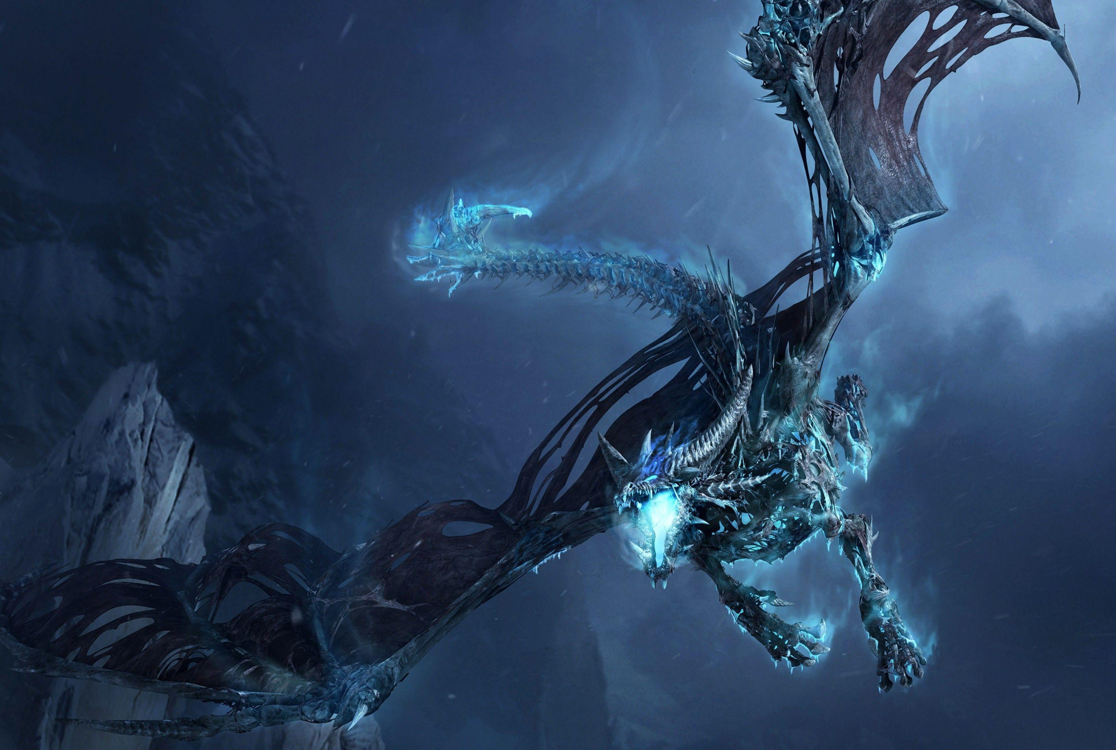 3880x2608 Animated Dragon Wallpaper
