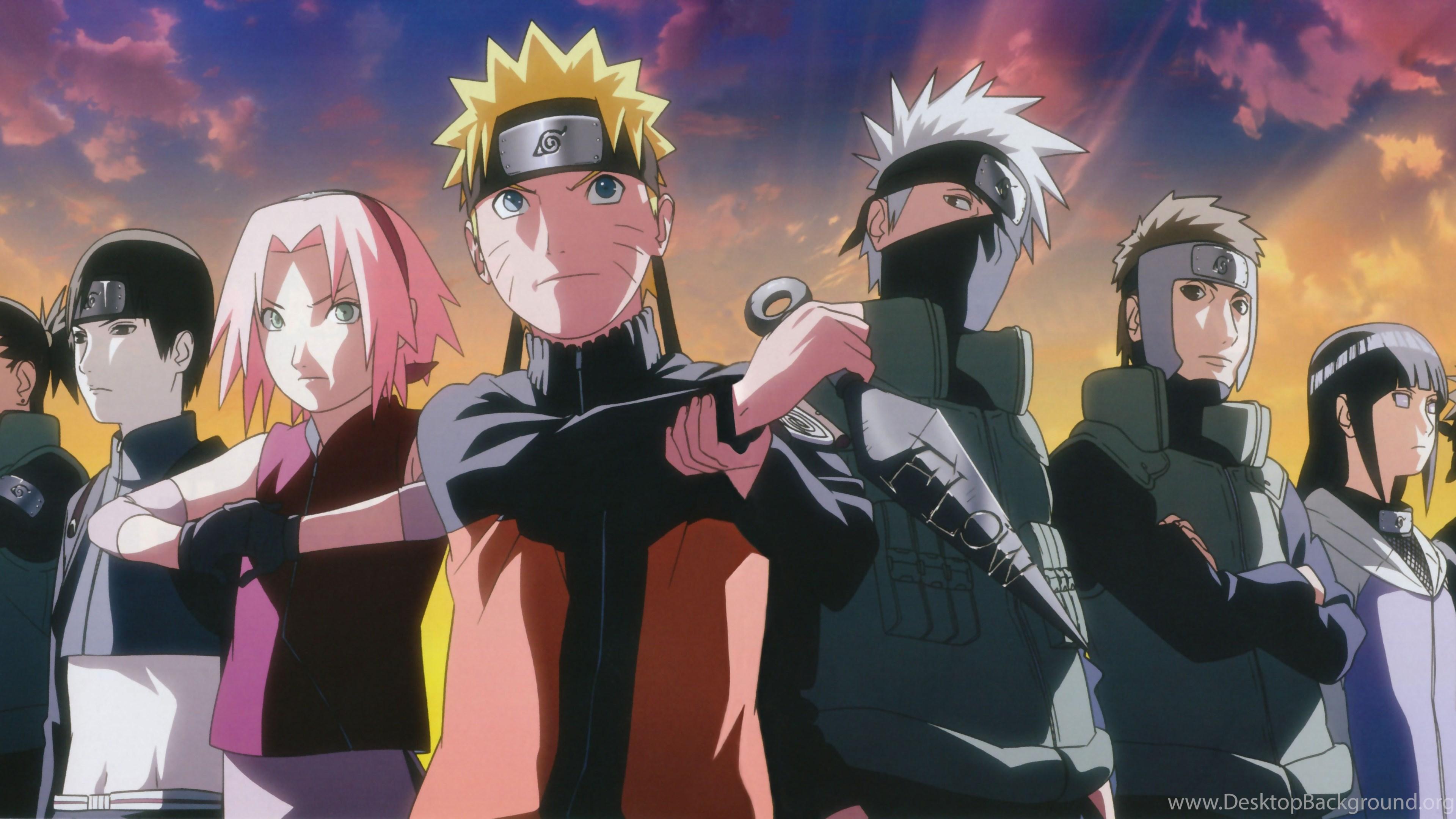 3840x2160 Naruto Shippuden All Characters Wallpaper Wallpaper Zone Desktop Background