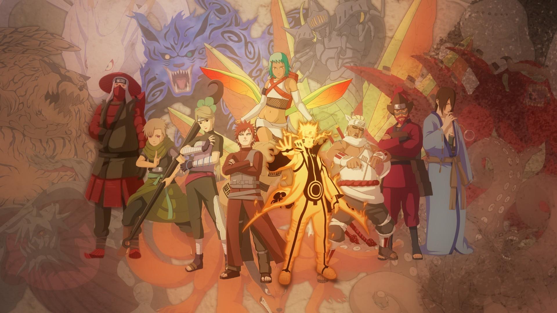 1920x1080 Naruto All Characters Wallpaper For Desktop HD
