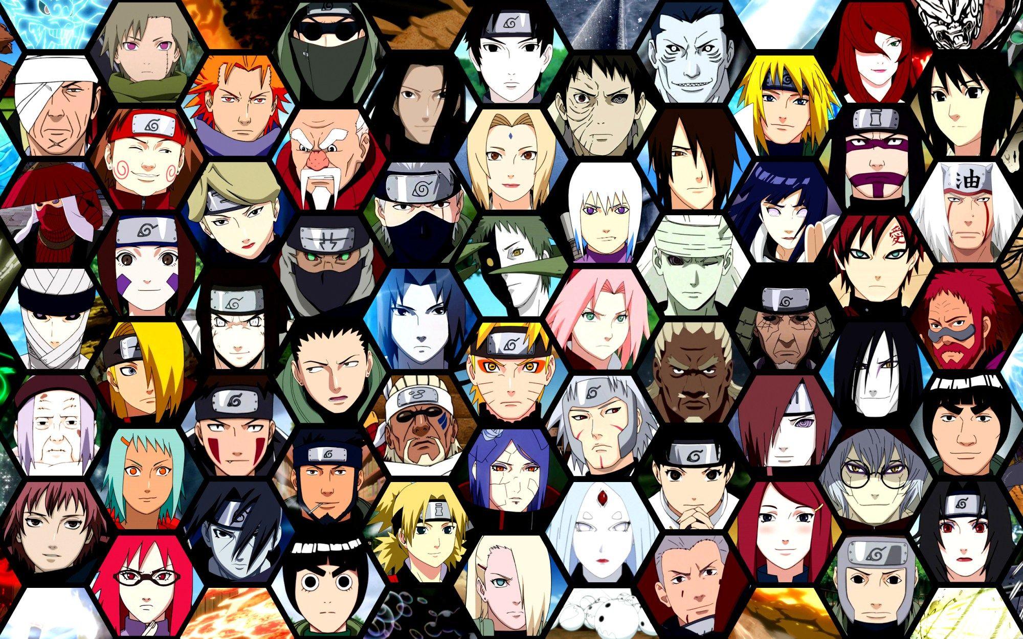 2000x1250 Naruto Shippuden All Characters Wallpaper 4k