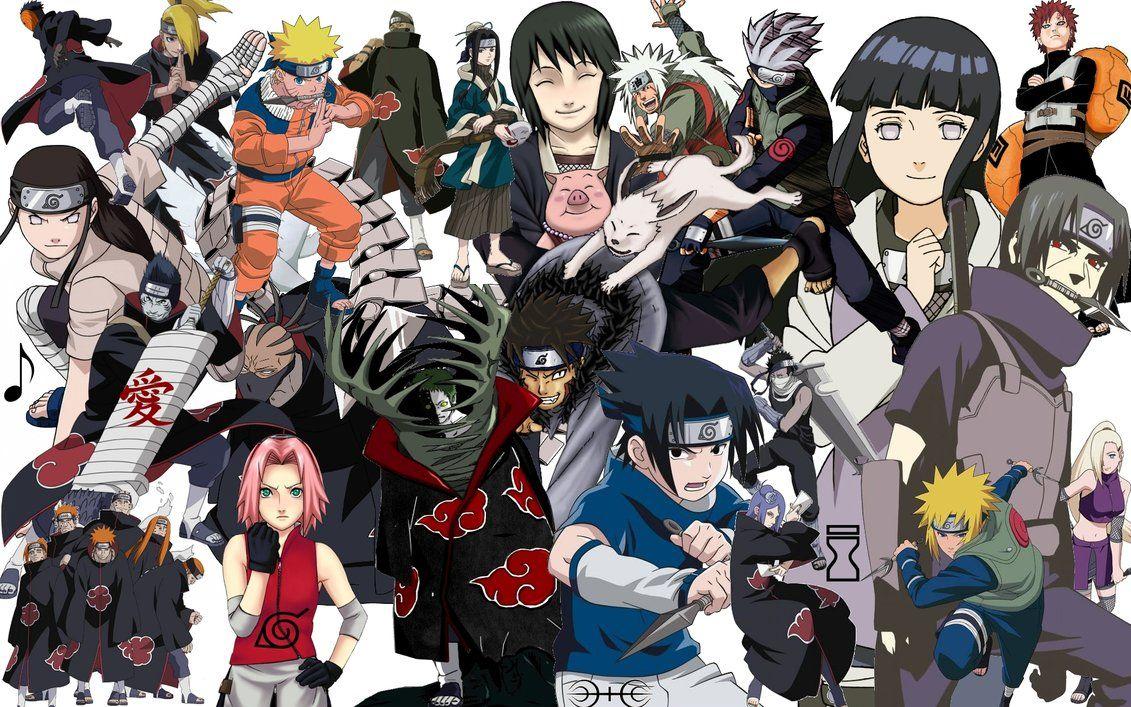 1131x707 All Naruto Shippuden Characters Wallpaper