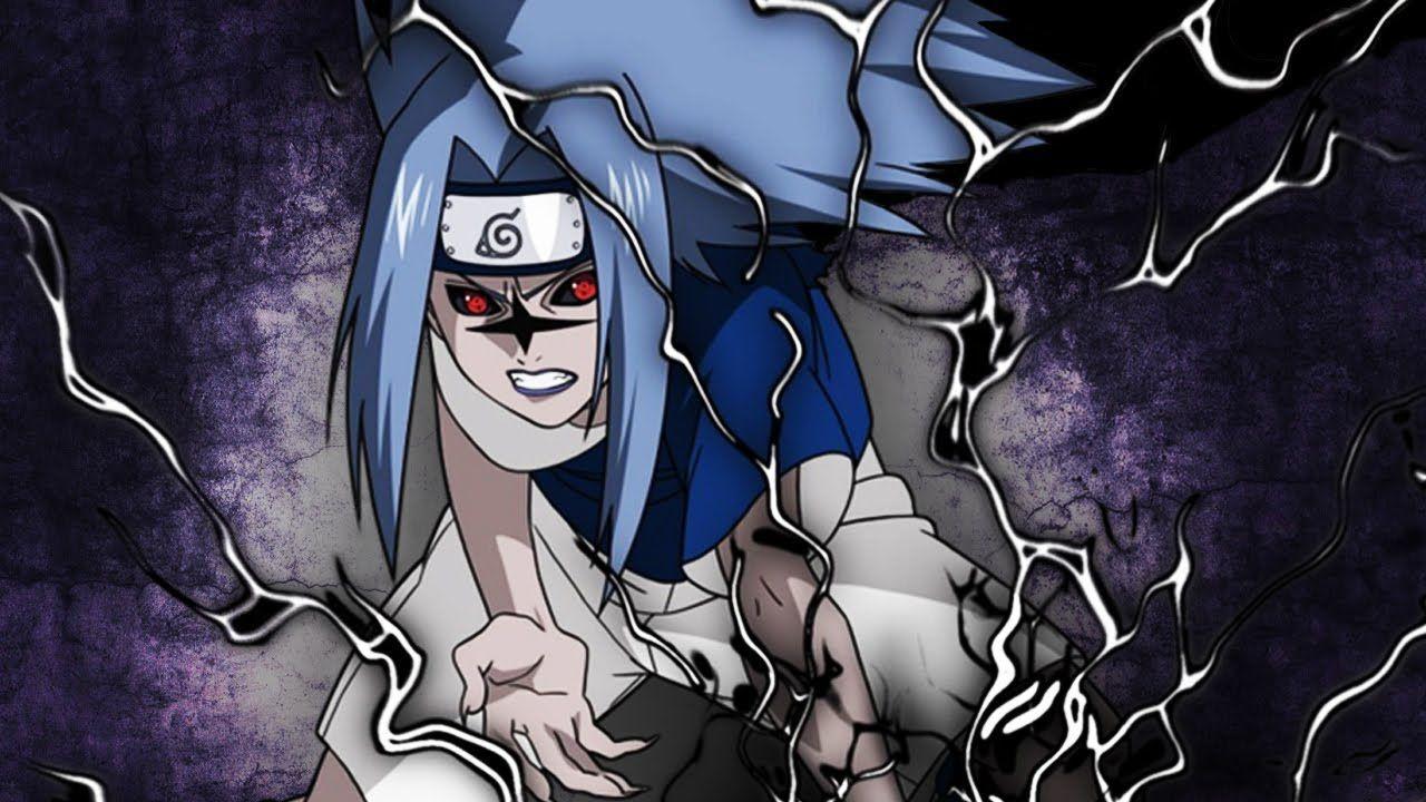 1280x720 Sasuke Curse Mark Eyes