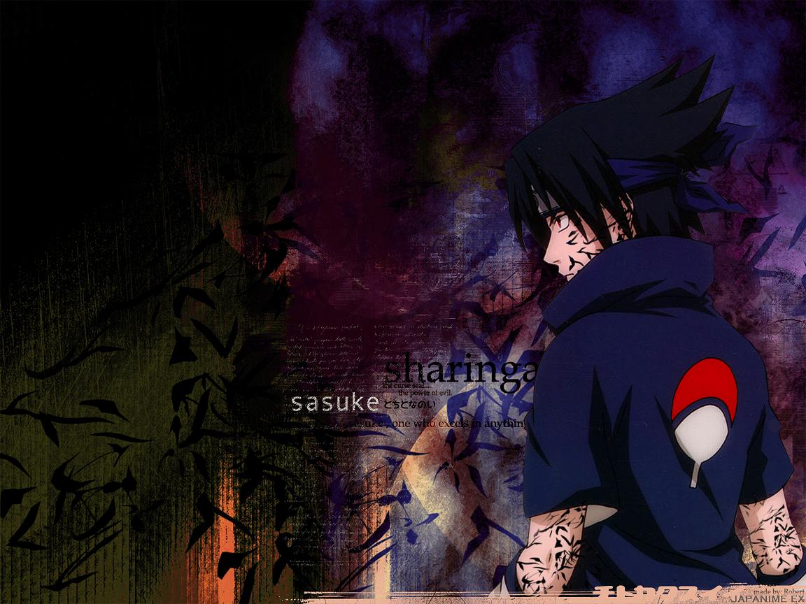 1152x864 Naruto Wallpaper: Sasuke