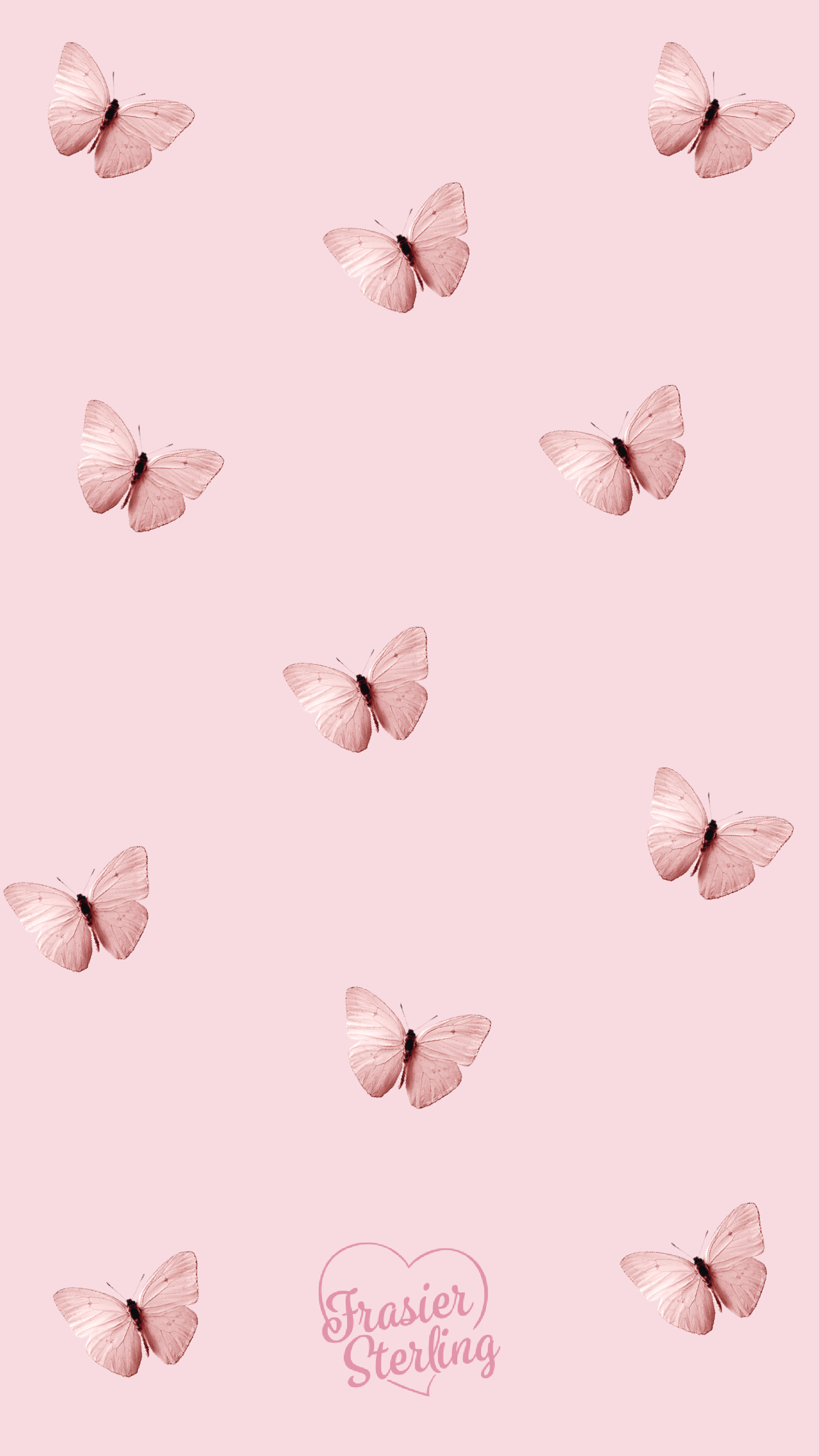 Pink Butterfly iPhone Wallpapers - Top Free Pink Butterfly iPhone