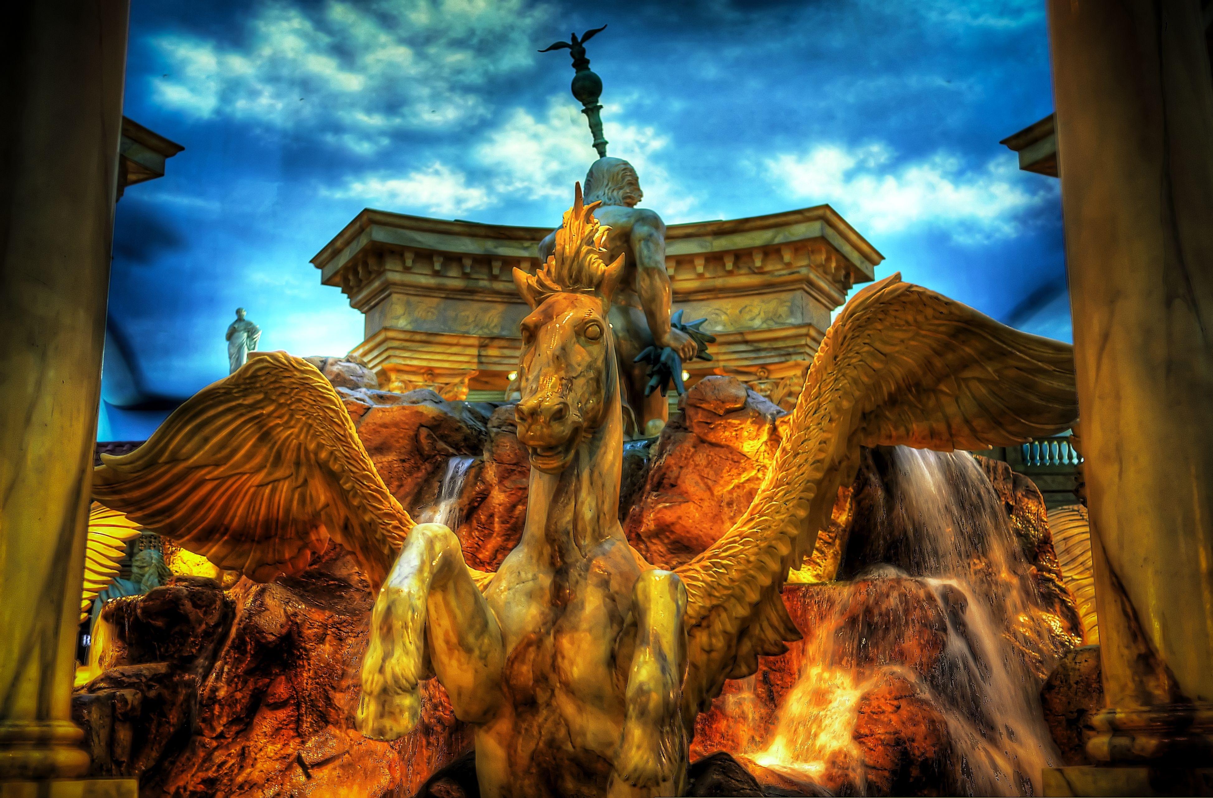 3895x2563 Desktop Wallpaper Caesars palace, Las vegas Cities 3895x2563