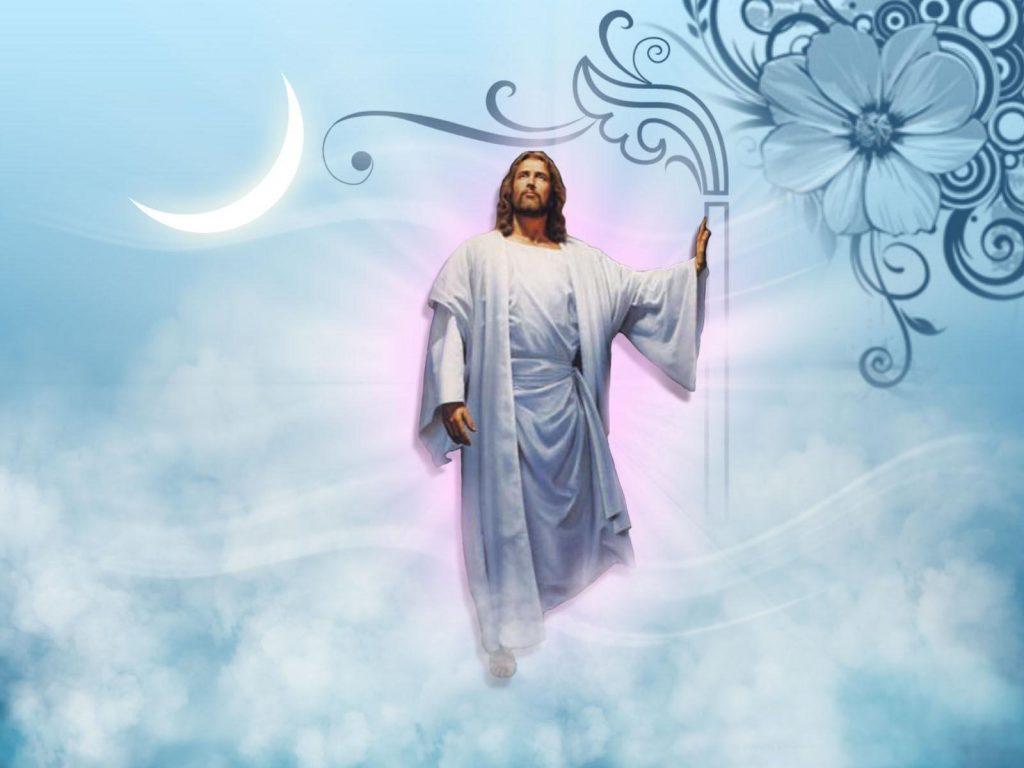 jesus in heaven images