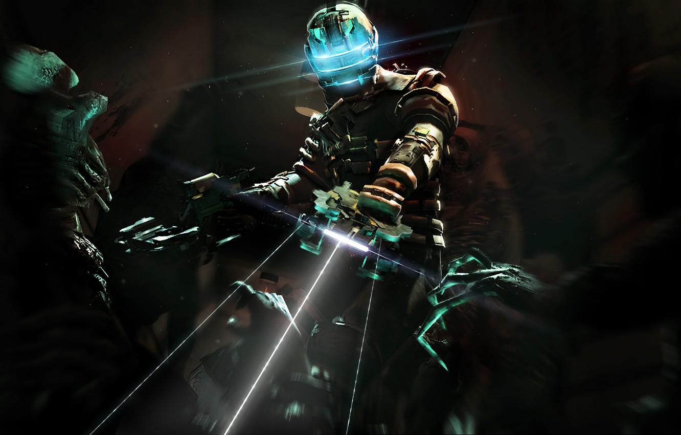 1332x850 Wallpaper Dead Space, Electronic Arts, Isaac Clarke, survival horror, necromorphs, engineer suit image for desktop, section игры
