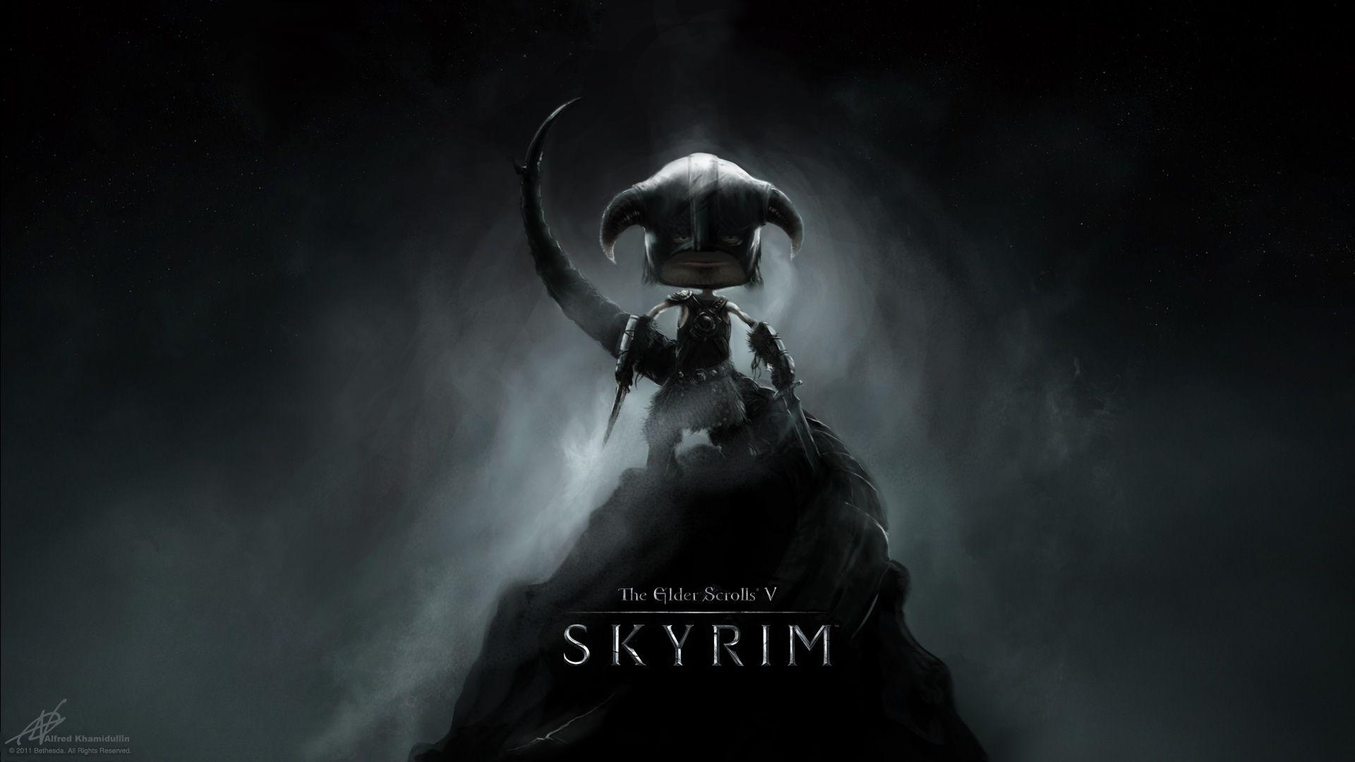 1920x1080 Dovahkiin Wallpaper. Dovahkiin Wallpaper