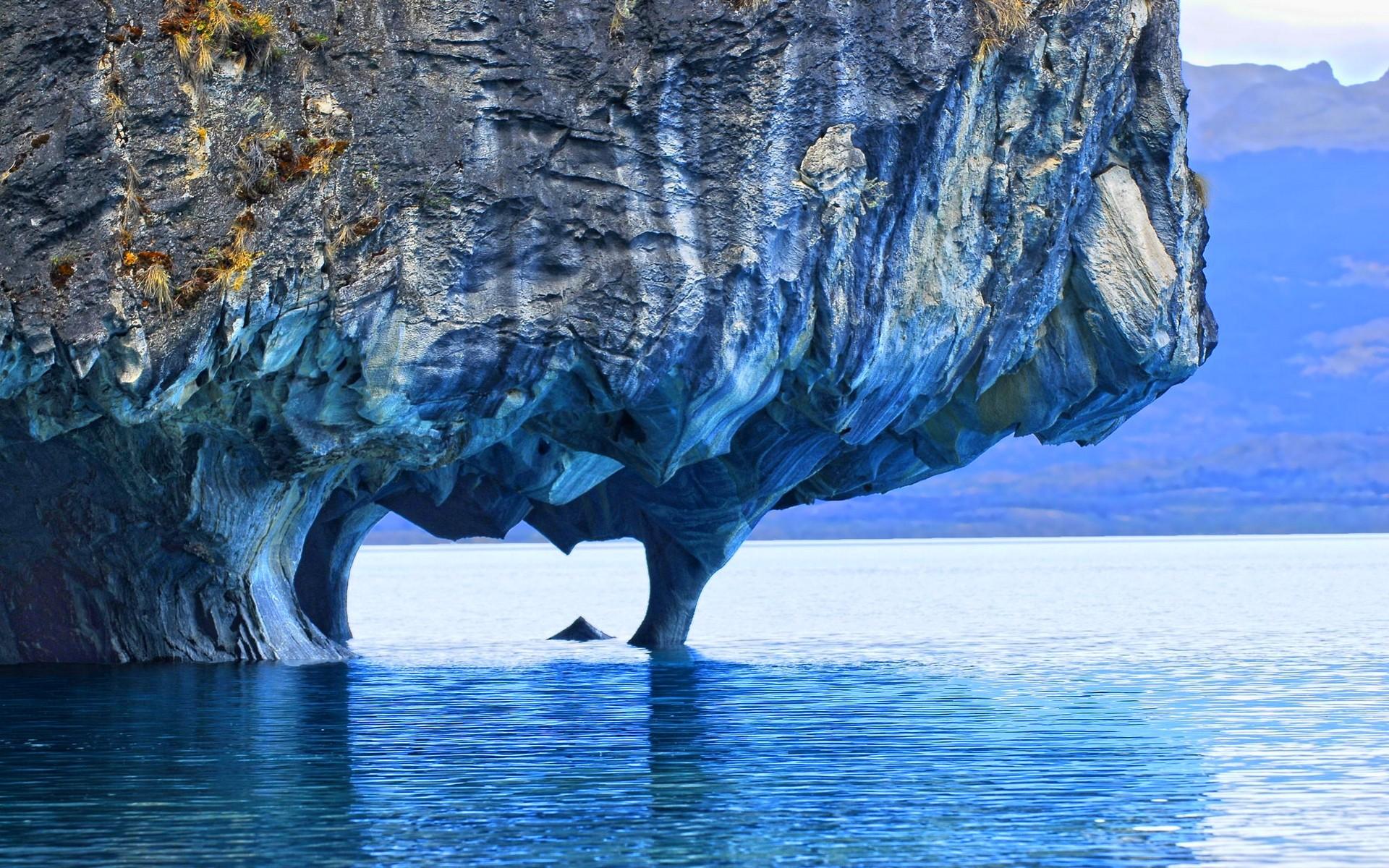 1920x1200 #cave, #blue, #mountains, #Chile, #erosion, #landscape, #lake, #nature, #rock, #marble, #Patagonia, #water wallpaper. Mocah HD Wallpaper