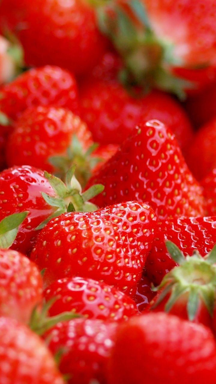 720x1280 Red, fressh, ripen, strawberry, fruits, 720x1280 wallpaper. Strawberry, Fruit photography, Strawberry fruit