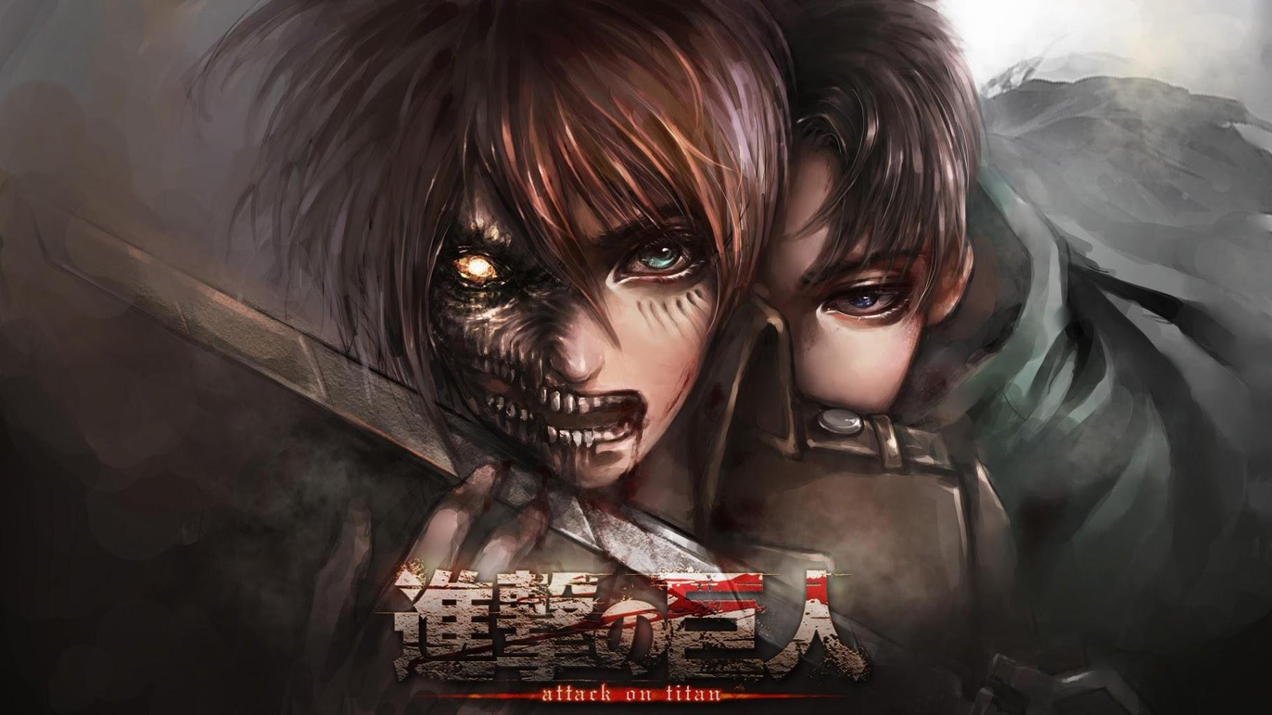 1820x1024 Attack on Titan HD Wallpaper