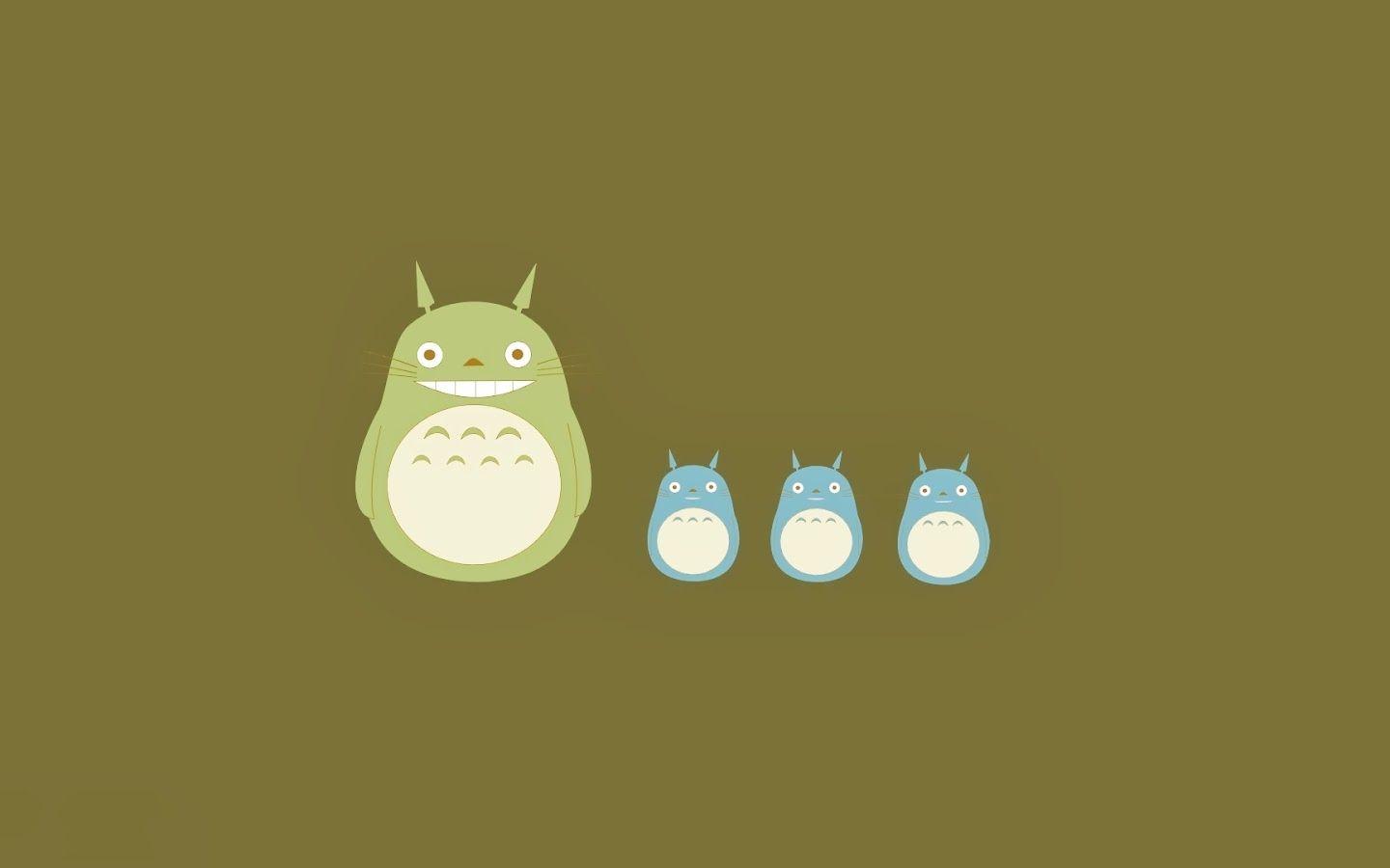 1440x900 1600x900px Cute Totoro Wallpaper