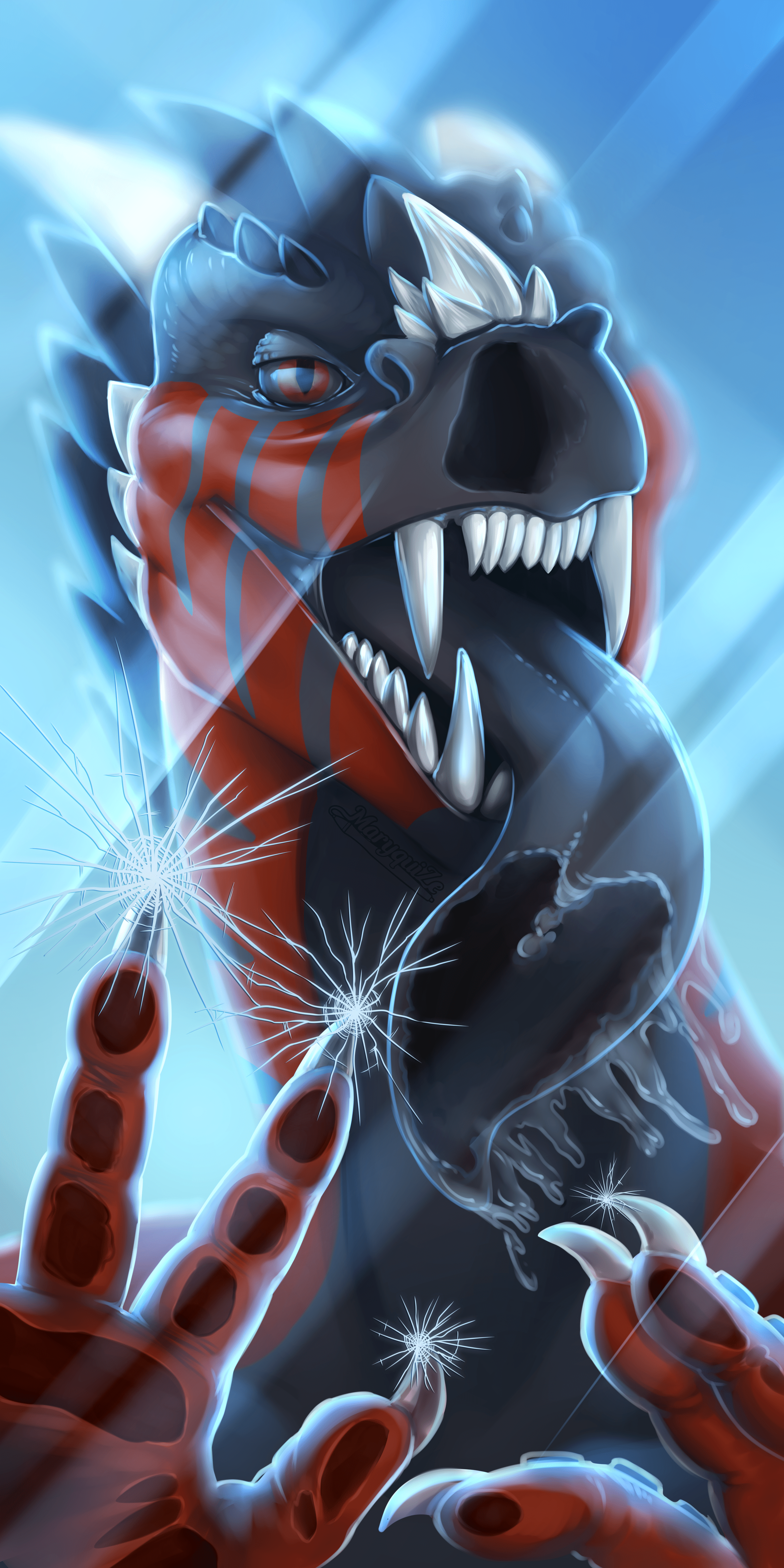 2480x4961 Furry Phone Wallpaper
