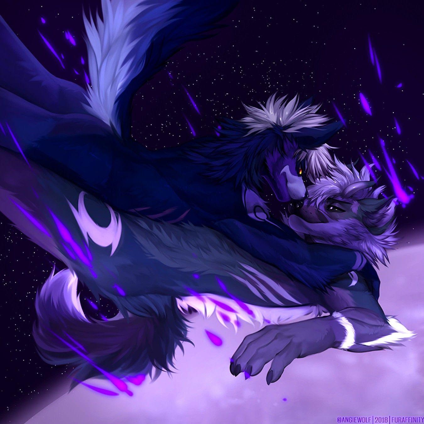 1350x1350 Zed & Led angiewolf. Furry wallpaper, Furry art, Furry dog