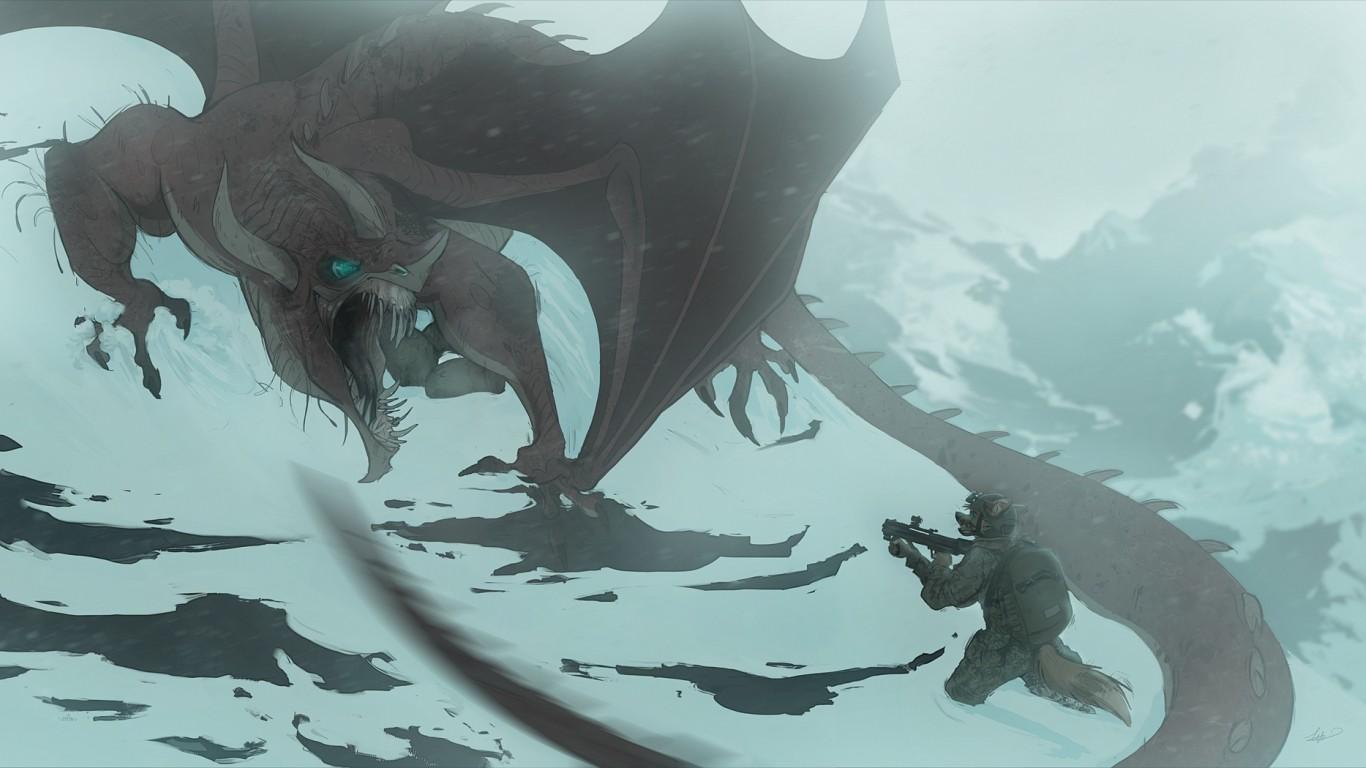 1366x768 Furry Anthro Dragon Creature Anime 1366x768 UHD Wallpaper. Walldump HD and UHD Wallpaper