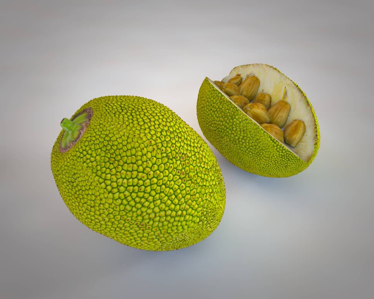 1280x1024 Jack Fruit 3D Model
