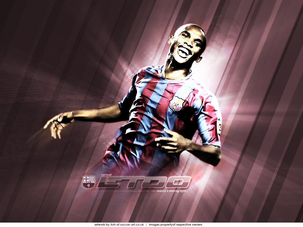 1024x768 Samuel Eto O Wallpaper