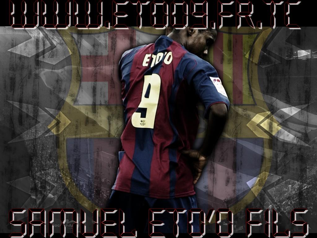 1024x768 Samuel Eto'o Football Wallpaper