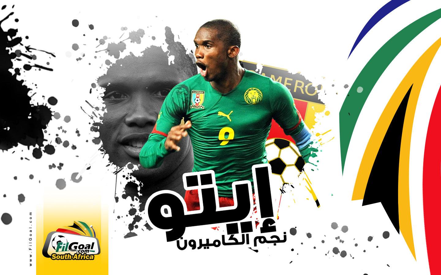 1440x900 Download Wallpaper white football samuel eto'o, 1440x Samuel Eto'o of the Cameroon national team