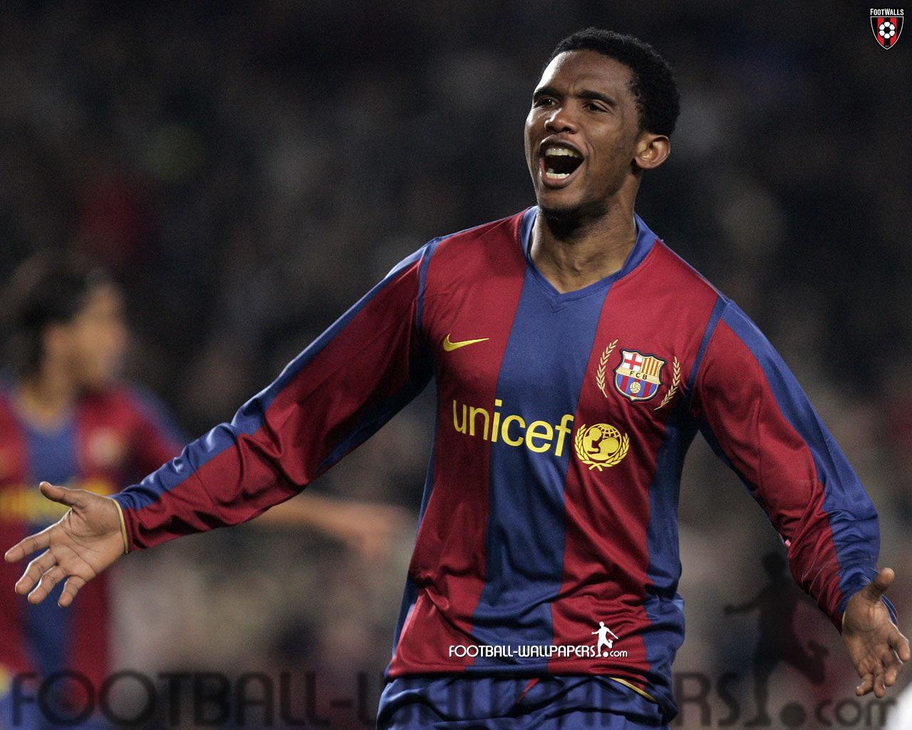 1280x1024 Samuel Etoo Wallpaper