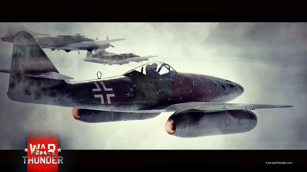 1200x675 War Thunder, 77 Years Ago, #Messerschmitt Me 262 Took To The Skies For Its Maiden Flight. Schwalbe (Swallow) Was The World's First Operational Jet Powered Fighter And One Of The