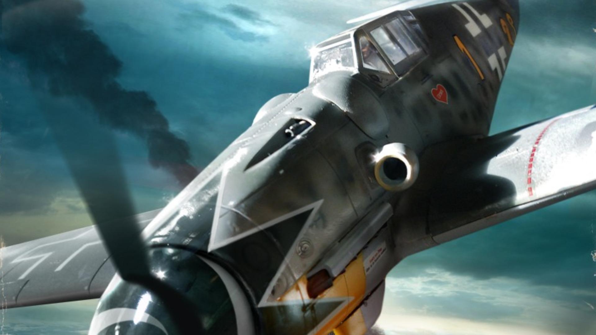 1920x1080 A Close up of a Bf 109 HD Wallpaper