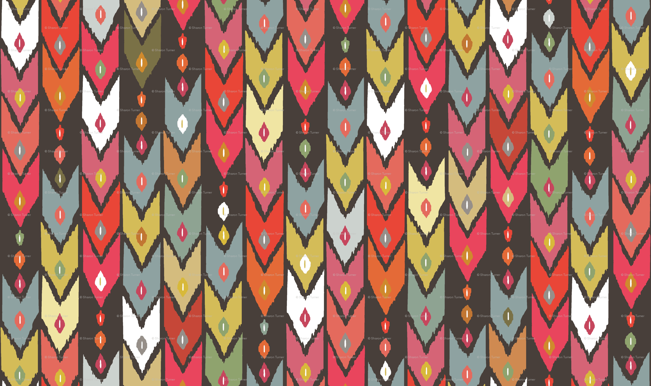 2530x1500 Ikat Wallpaper. Tribal Ikat Wallpaper