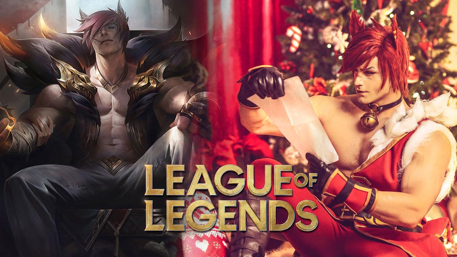 1600x900 League of Legends cosplayer stops the show as Christmas Sett
