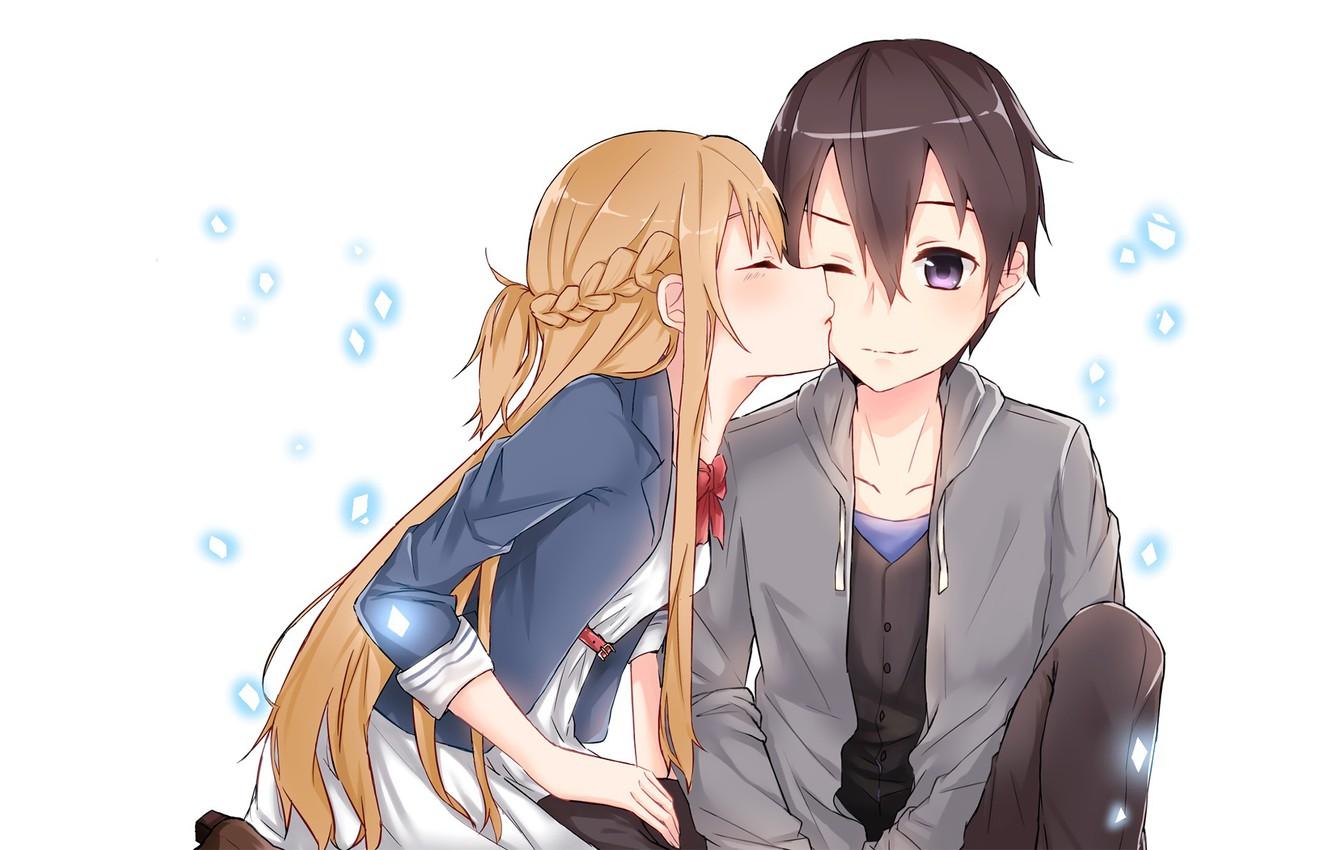 1332x850 Beautiful Anime Wallpaper Kiss