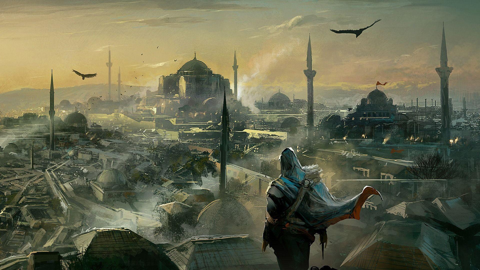 1920x1080 Assassin's Creed Art Wallpaper, HD Assassin's Creed Art Background