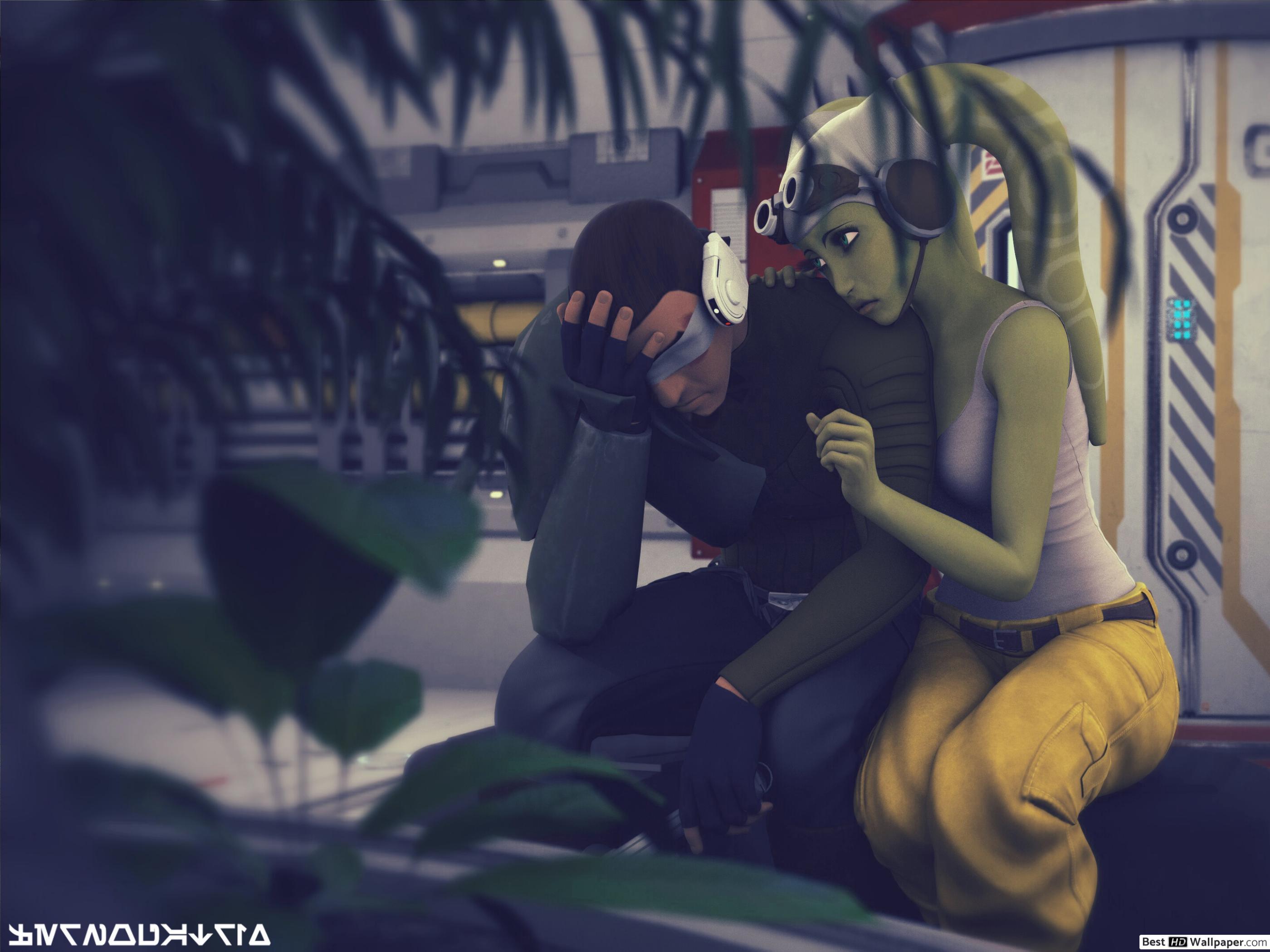 2800x2100 Star wars rebels, hera syndulla and kanan jarrus HD wallpaper download