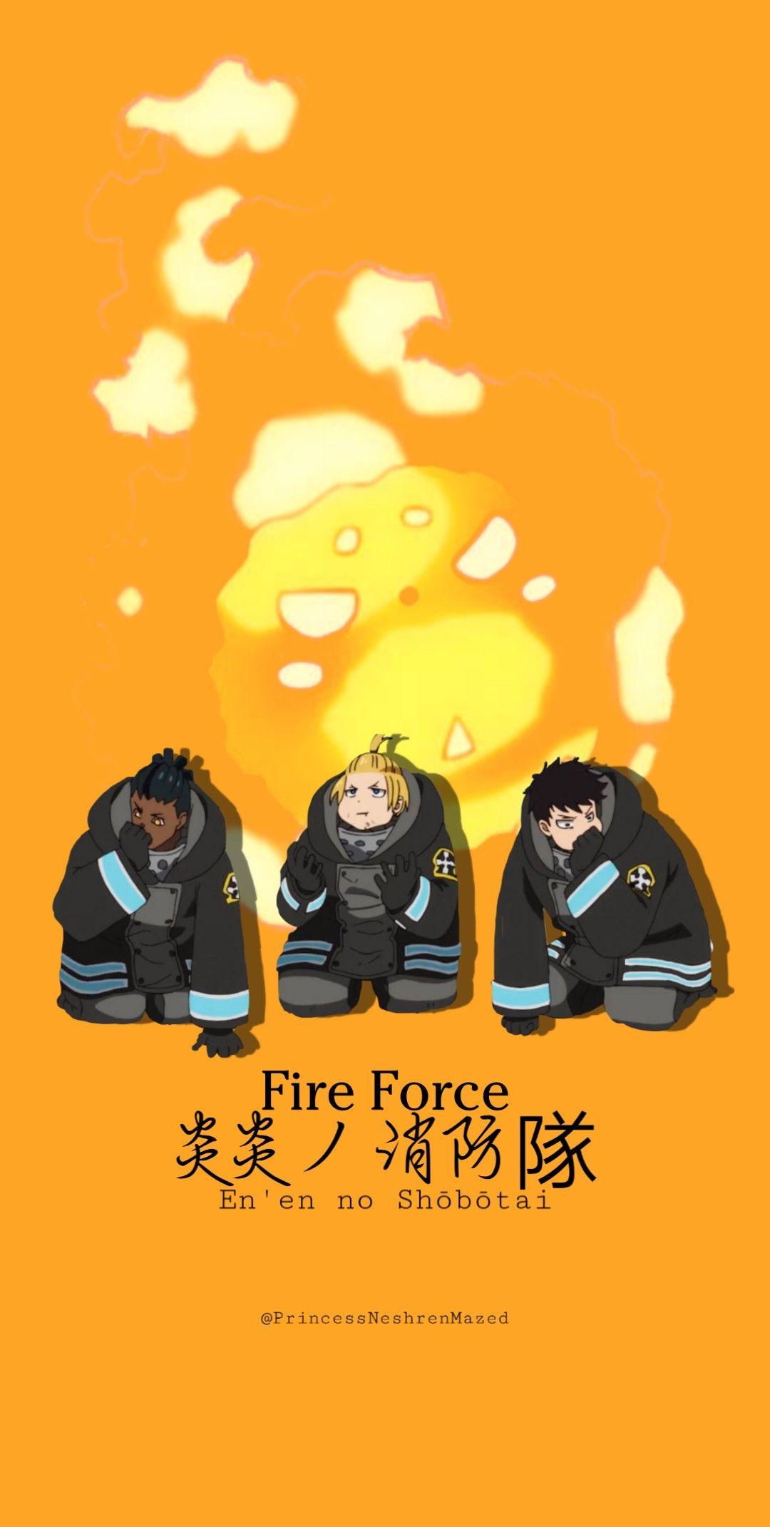 Fire Force iPhone Wallpapers - Top Free Fire Force iPhone Backgrounds ...