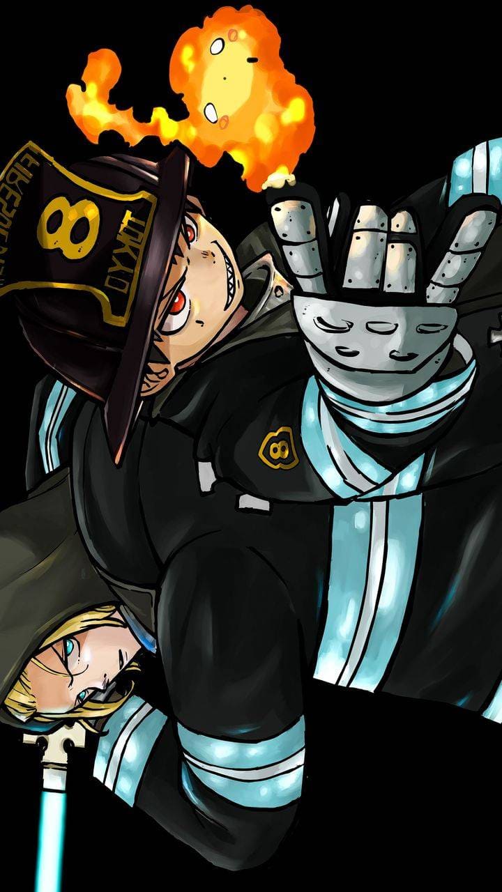 720x1280 Fire Force Phone Wallpaper 4k to Download Full Size Wallpaper