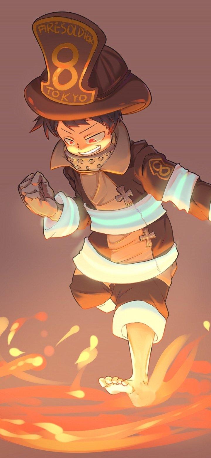 720x1560 Anime Fire Force