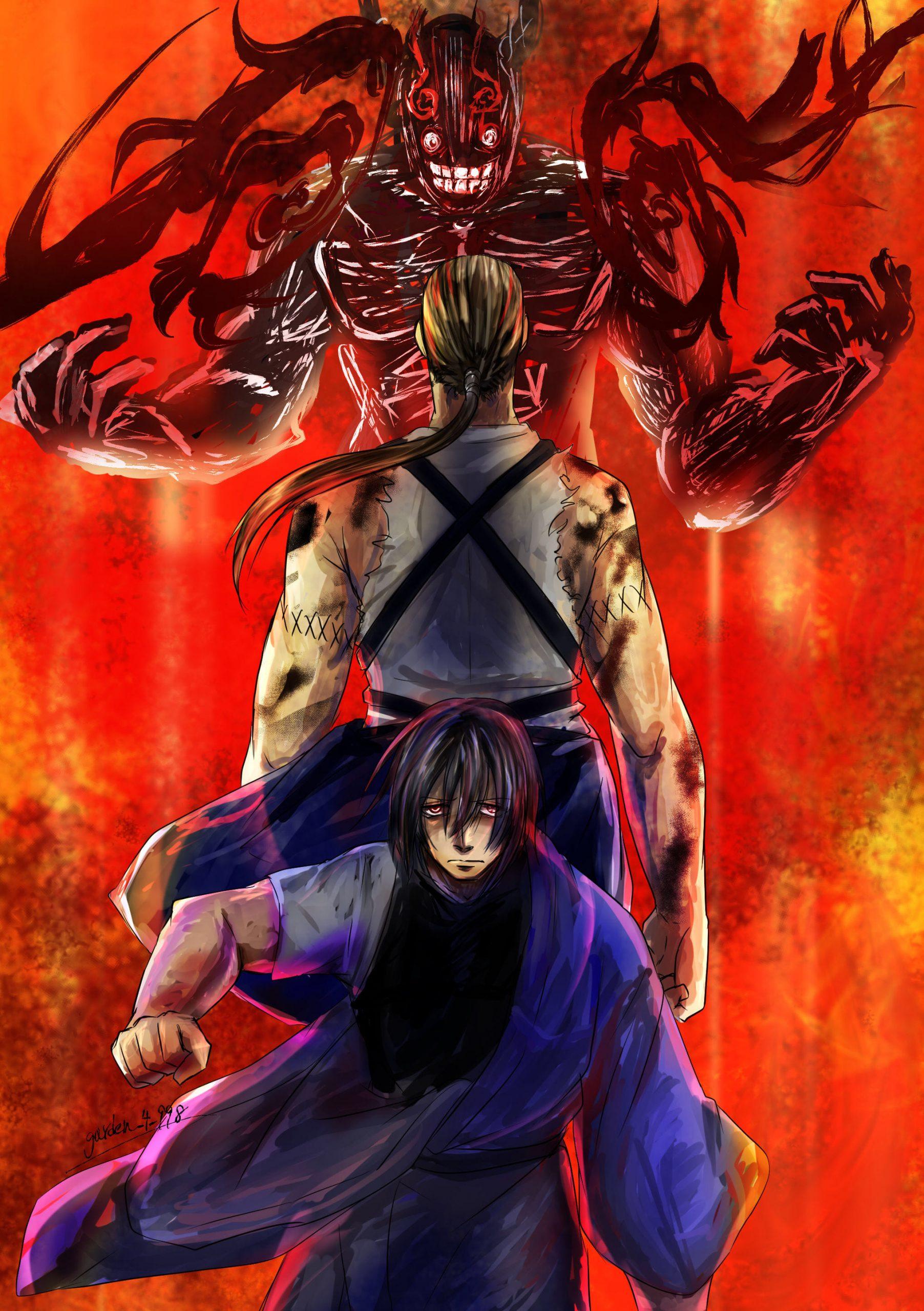 1804x2560 Fire Force Wallpaper