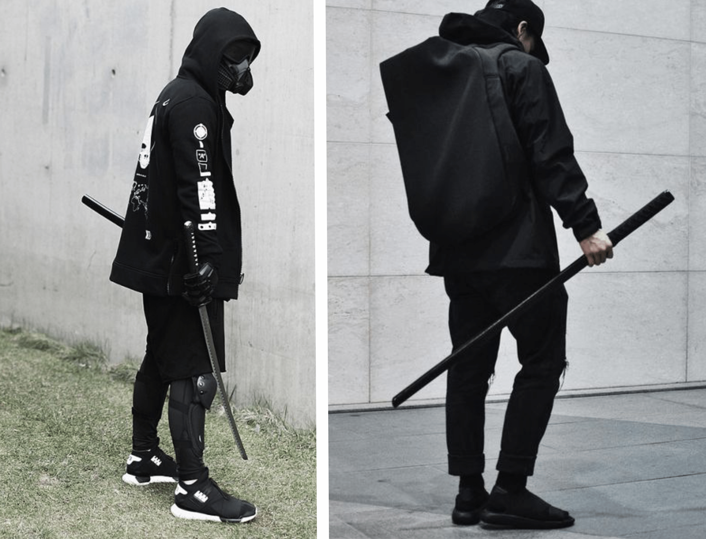 Techwear стиль Самурай