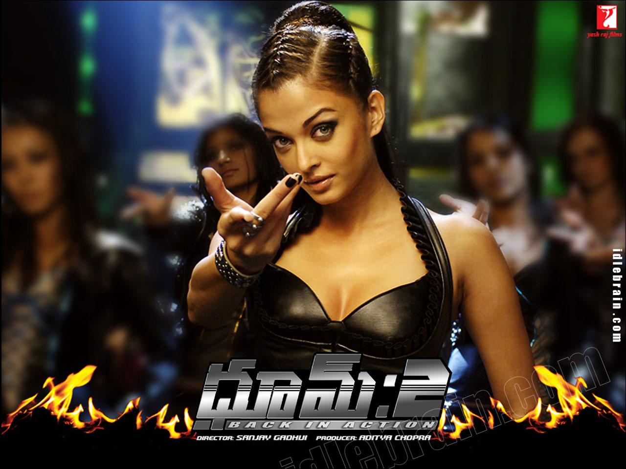 1280x960 Dhoom 2 film wallpaper cinema Roshan, Aishwarya Rai, Abhishek Bachchan, Bipasha basu & Uday Chopra